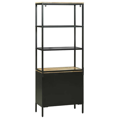 Korkea kaappi Ruskea 70 x 35 x 180 cm Täysi Mangopuu