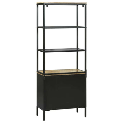 Korkea kaappi Ruskea 70 x 35 x 180 cm Täysi Mangopuu