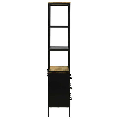 Korkea kaappi Ruskea 70 x 35 x 180 cm Täysi Mangopuu