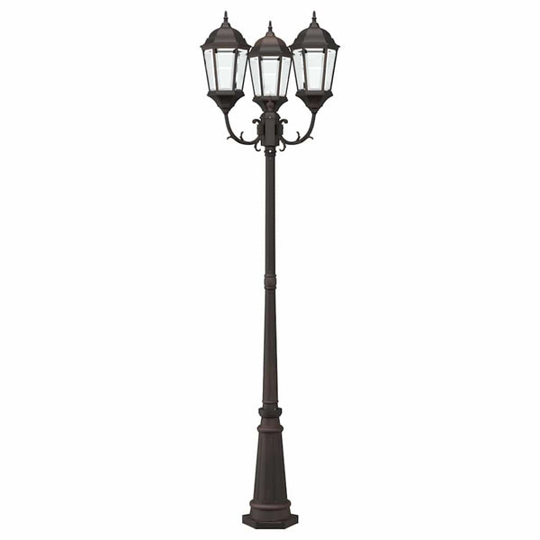 Puutarhavalaisin 61 x 53 x 235 cm Alumiini ja lasi