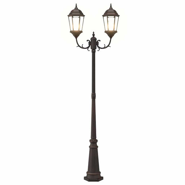 Puutarhavalaisin 68 x 20 x 235 cm Alumiini ja lasi