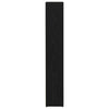 CD-hyllyt 2 kpl musta tammi 21x16x93,5 cm tekninen puu