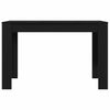 Musta ruokapöytä Levon 120x60x76cm (puinen)