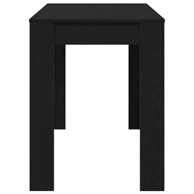 Musta ruokapöytä Levon 120x60x76cm (puinen)