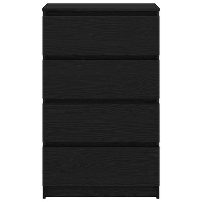 Senkki musta tammi 60x35x98,5 cm tekninen puu