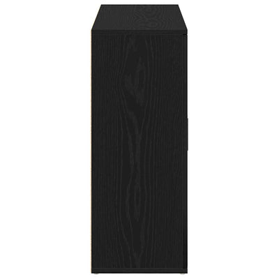 Senkki musta tammi 91x29,5x75 cm tekninen puu
