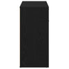 Senkki musta tammi 80x36x75 cm tekopuu