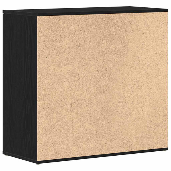 Senkki musta tammi 80x36x75 cm tekopuu