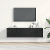 TV-taso musta tammi 120x30x30,5 cm tekninen puu