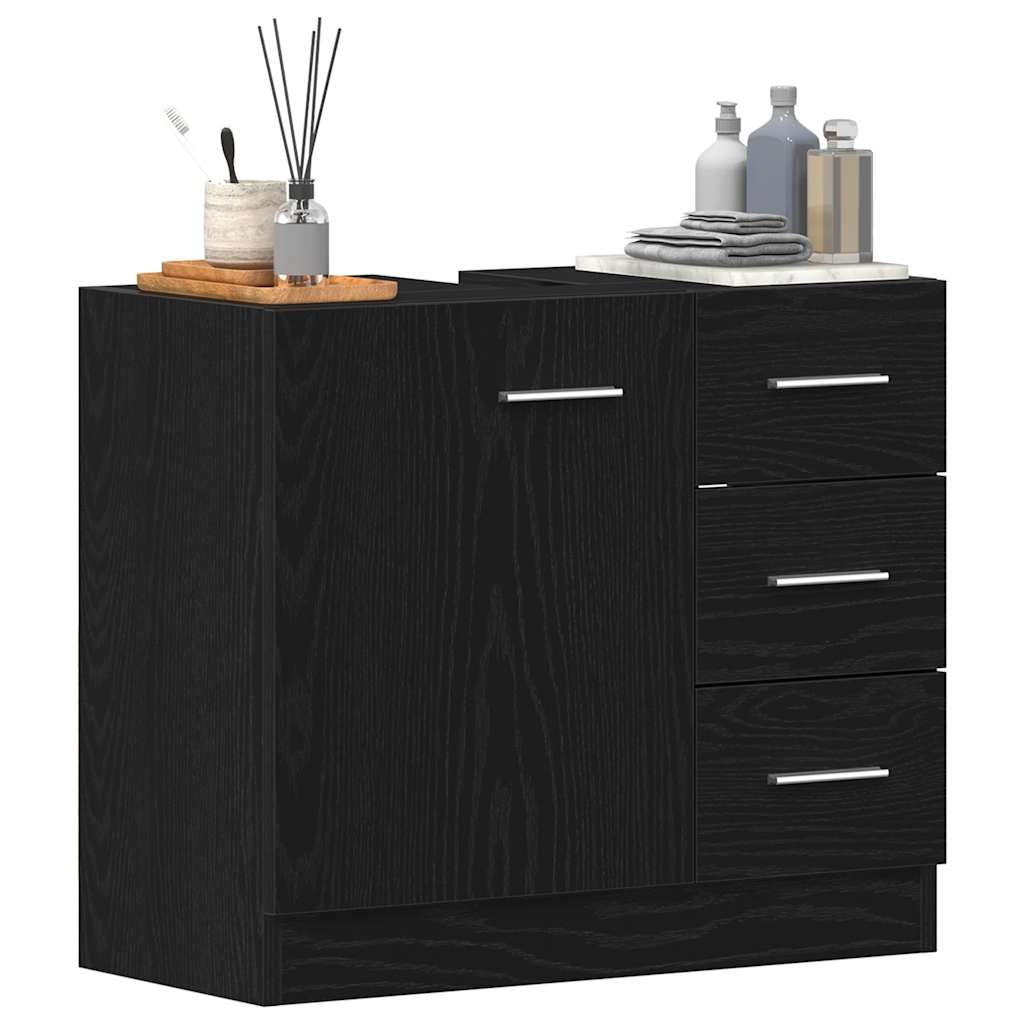 Musta tammi allaskaappi Arethya 63x30x54cm (puinen)