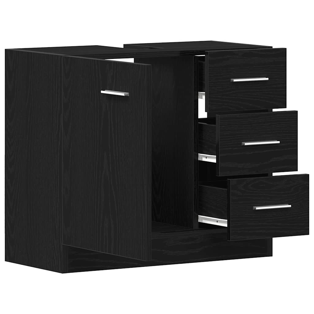 Musta tammi allaskaappi Arethya 63x30x54cm (puinen)