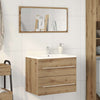 Kylpyhuoneen pesuallaskaappi Artisan Oak 60x38,5x48 cm Puu
