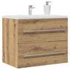 Kylpyhuoneen pesuallaskaappi Artisan Oak 60x38,5x48 cm Puu