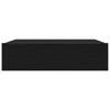 TV-taso LED-valoilla musta tammi 60x35x15,5 cm