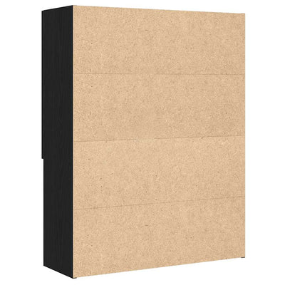 Musta tammi pesukonekaappi Progresul 70,5x25,5x90cm