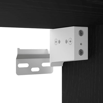 Musta tammi kenkäkaapit Tibor 32x35x70cm (2 kpl lastulevy)