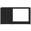 TV-taso musta tammi 60x24x32 cm tekninen puu