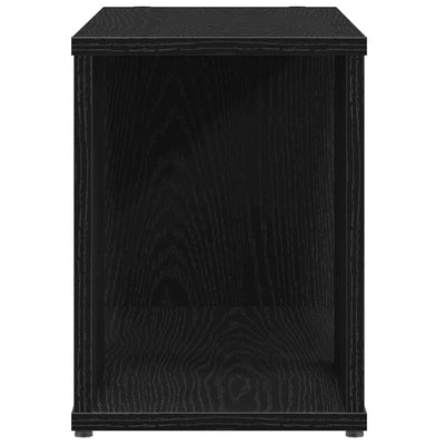 TV-taso musta tammi 60x24x32 cm tekninen puu