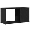 TV-taso musta tammi 60x24x32 cm tekninen puu