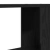 TV-taso musta tammi 60x24x32 cm tekninen puu