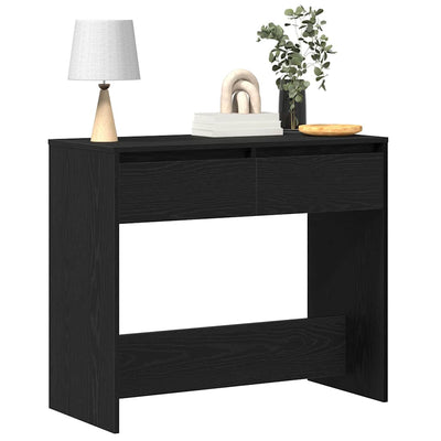 Musta tammi konsolipöytä Gastel 89x41x76,5cm (puinen)