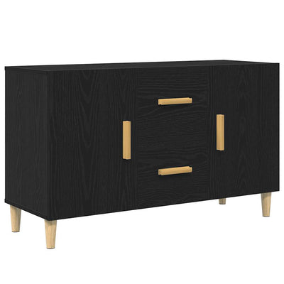 Senkki musta tammi 100x36x60 cm tekninen puu