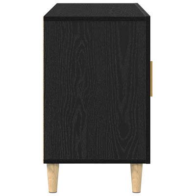 Senkki musta tammi 100x36x60 cm tekninen puu