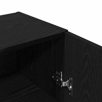 Senkki musta tammi 100x36x60 cm tekninen puu