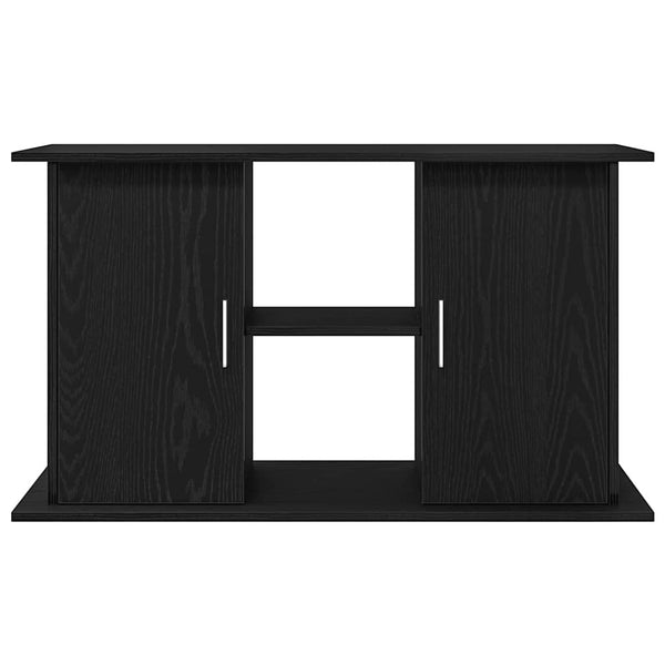 Akvaarioteline musta tammi 101x41x58 cm tekopuu