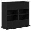 Akvaarioteline musta tammi 81x36x73 cm tekopuu