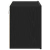 TV-taso musta tammi 80x30x41 cm tekopuu