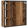Kylpyhuoneen peilikaappi vanha puu 60x16x60 cm tekninen puu