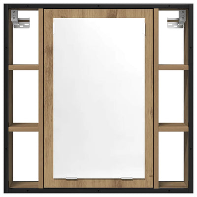 Kylpyhuoneen peilikaappi artesaani tammi 60x16x60 cm