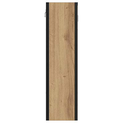 Kylpyhuoneen peilikaappi artesaani tammi 60x16x60 cm