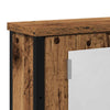 Kylpyhuoneen peilikaappi vanha puu 42x12x60 cm tekninen puu