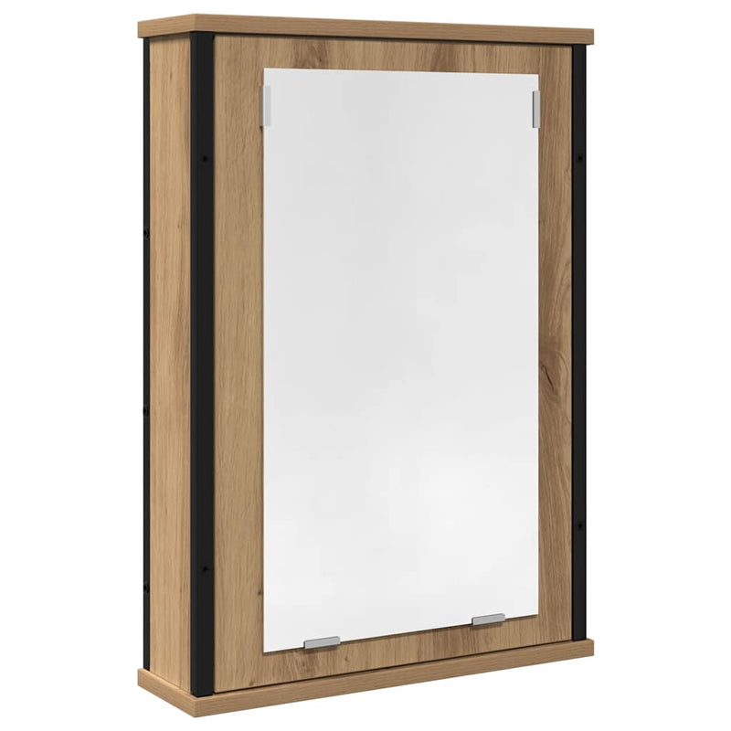 Artesaani tammi kylpyhuoneen peilikaappi Bondrea 42x12x60cm