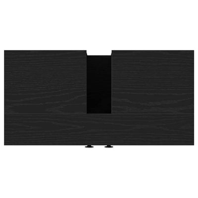 Musta tammi kylpyhuoneen pesuallaskaappi Nargis 60x30x60cm