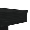 Sohvapöytä LED-valoilla musta tammi 90x50x40 cm