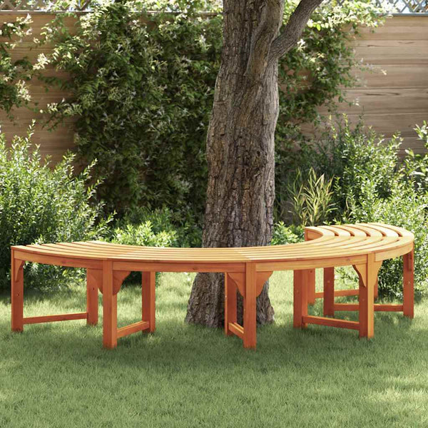 Puun penkki 4 -Seater 210 x 80 x 45 cm Tiheä Eukalyptuspuu