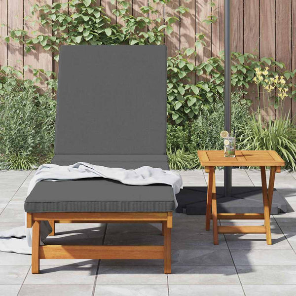 Aurinkotuoli Ruskea 199 x 63 x 85 cm Tiheä akasiapuu