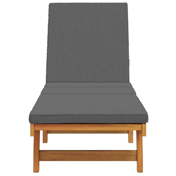 Aurinkotuoli Ruskea 199 x 63 x 85 cm Tiheä akasiapuu