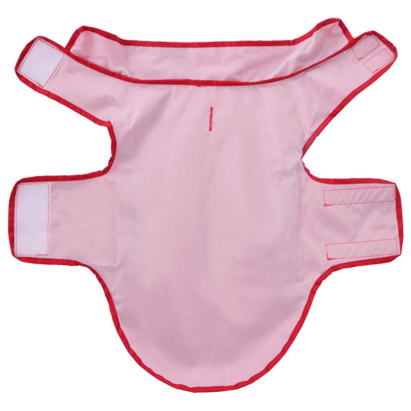 Koiran sadetakki heijastinnauhoilla polyesteri punainen XS