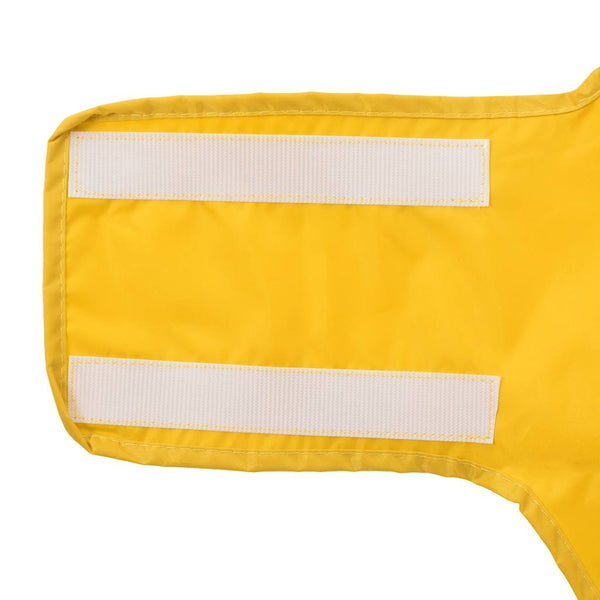Koiran sadetakki heijastinnauhoilla Polyesteri Keltainen 2XL