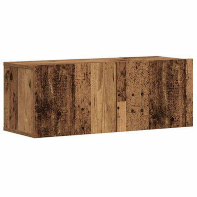 Seinä-tv-kaapit Fulger (3 kpl vanha puu suunniteltu puu)