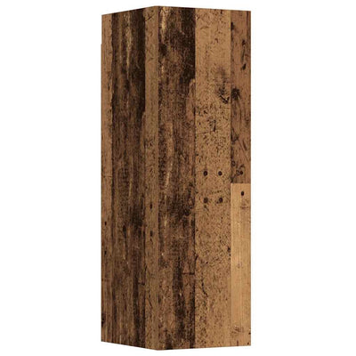 Seinä-tv-kaapit Fulger (3 kpl vanha puu suunniteltu puu)