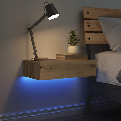 Artesaani tammi yöpöytä Bodolai 60x35cm (puinen)