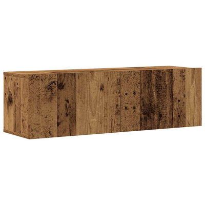 Tv-kaappisarja Dorotha 3-osainen (seinäkiinnitettävä vanhaa puuta)