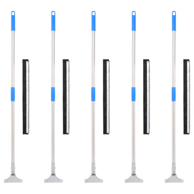 Lattialastat Noemy 55x122,5cm (5 kpl teräs ja kumi)