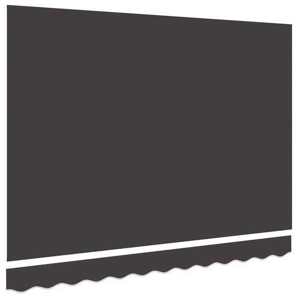 Markiisin vaihtokangas Antrasiitti 280 x 195 cm Polyesteri