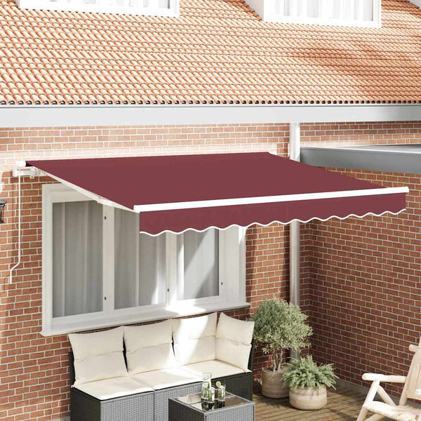 Markiisin vaihtokangas Burgundi Punainen 330 x 195 cm